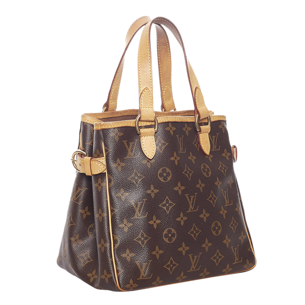 

Louis Vuitton Brown Monogram Canvas Batignolles Vertical Tote Bag