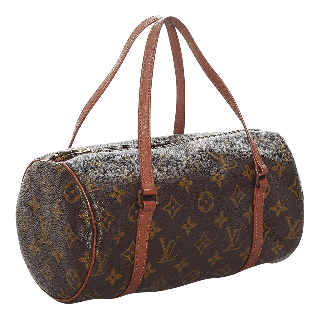 

Louis Vuitton Monogram Canvas Papillon 26 Bag, Brown