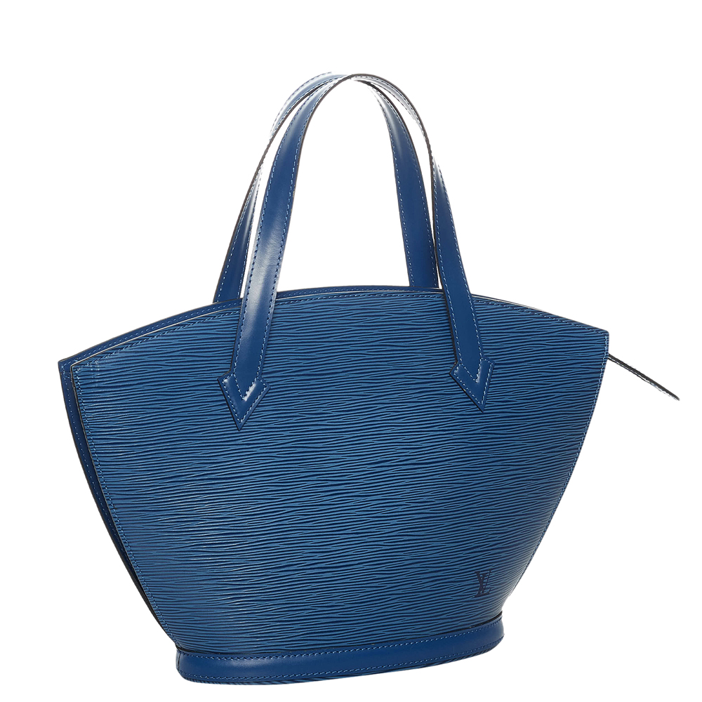 

Louis Vuitton Blue Epi Leather Saint Jacques PM Shoulder Bag