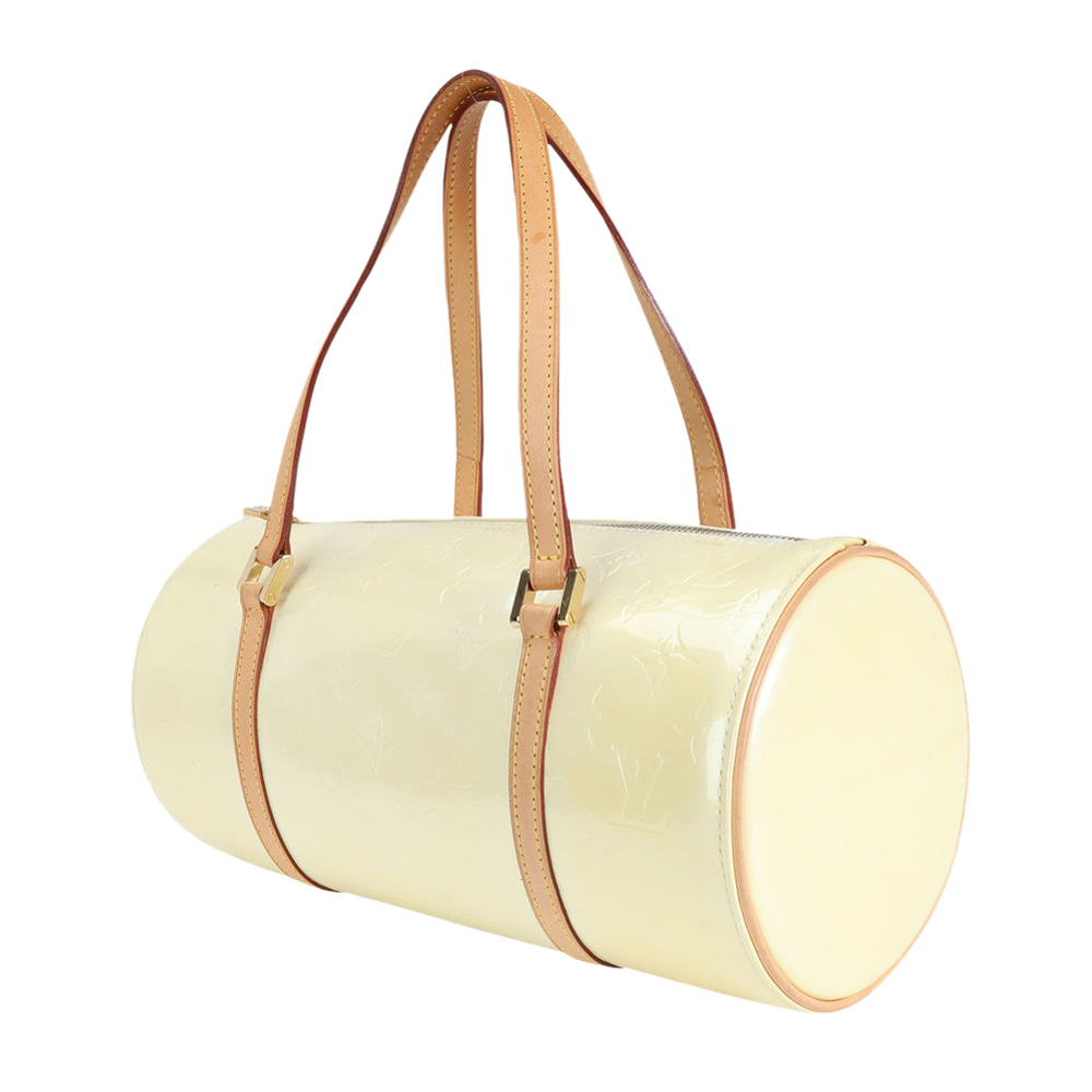 

Louis Vuitton White Patent Leather Vernis Bedford Shoulder Bag