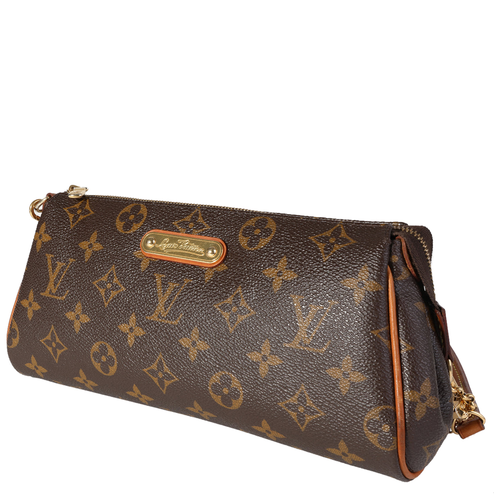 

Louis Vuitton Monogram Canvas Eva Clutch Bag, Brown