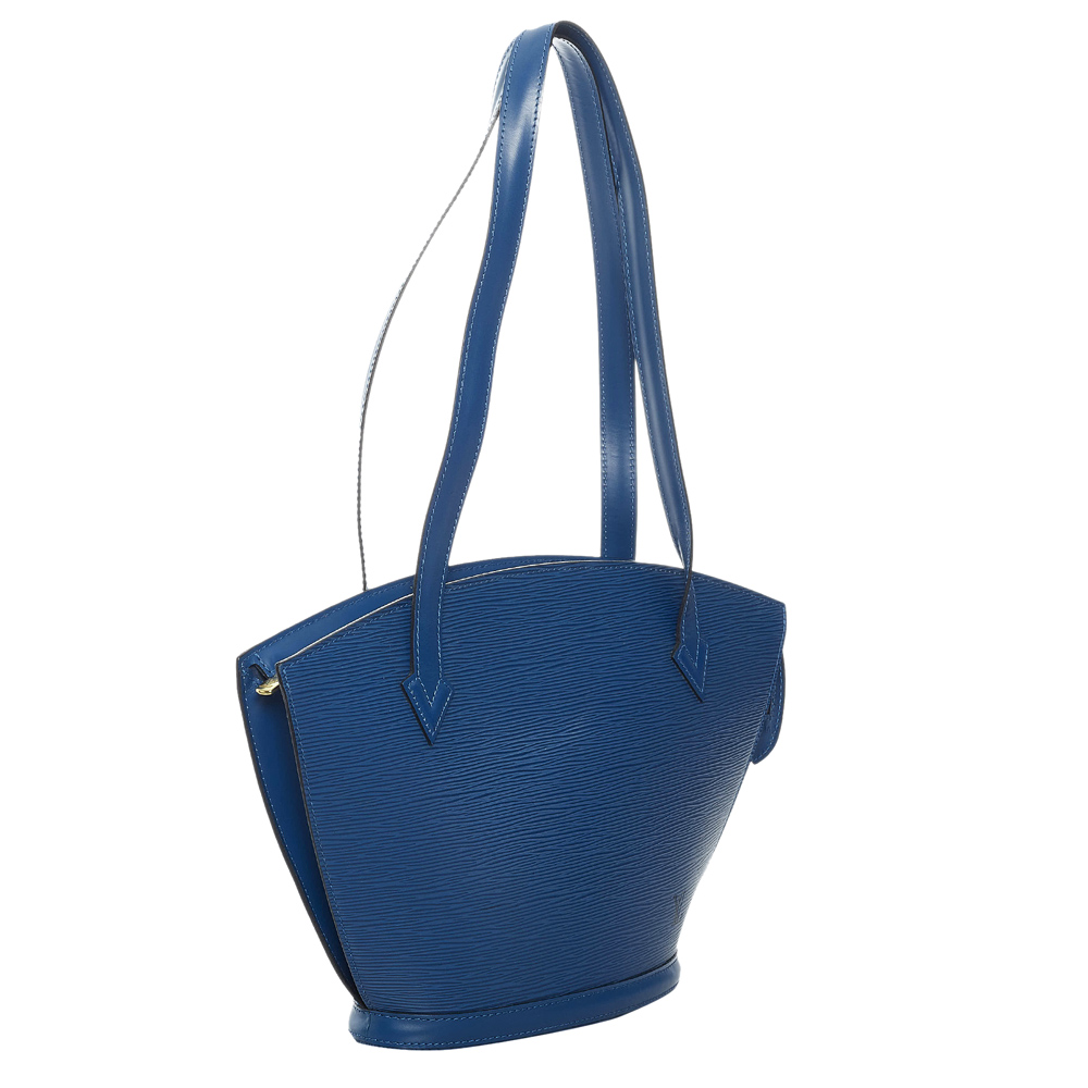

Louis Vuitton Blue Epi Leather Saint Jacques PM Shoulder Bag