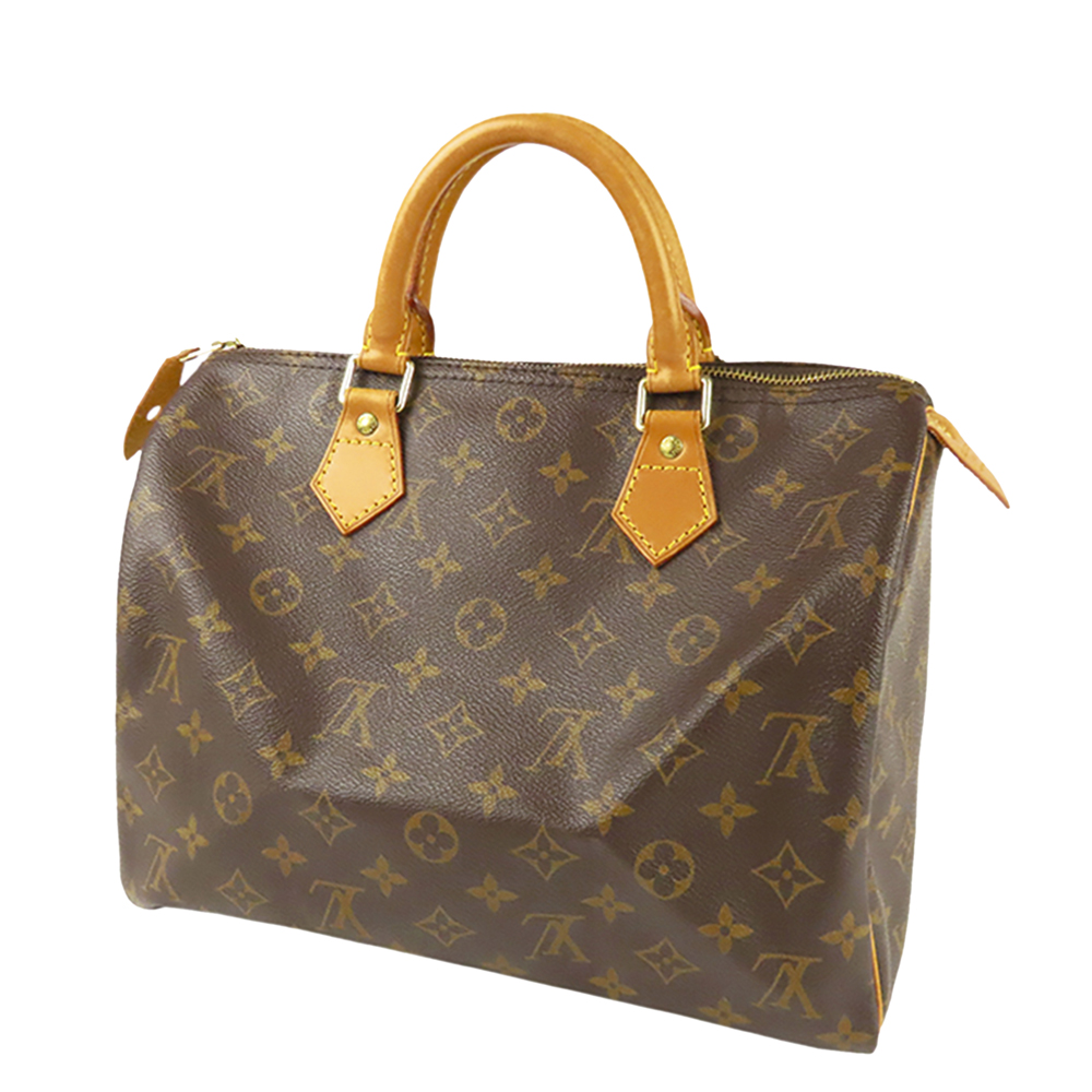 

Louis Vuitton Brown Monogram Coated Canvas Speedy 30 Top Handle Bag