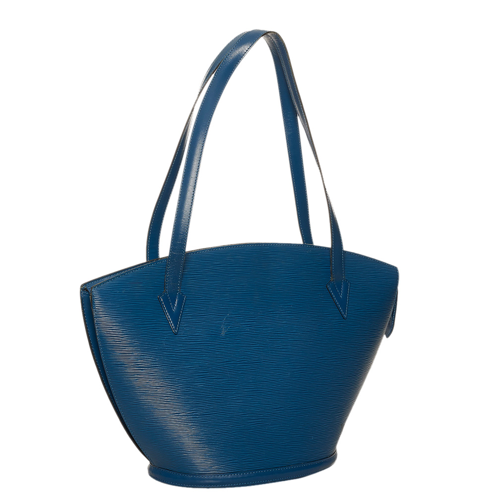 

Louis Vuitton Blue Epi Leather Saint Jacques PM Shoulder Bag