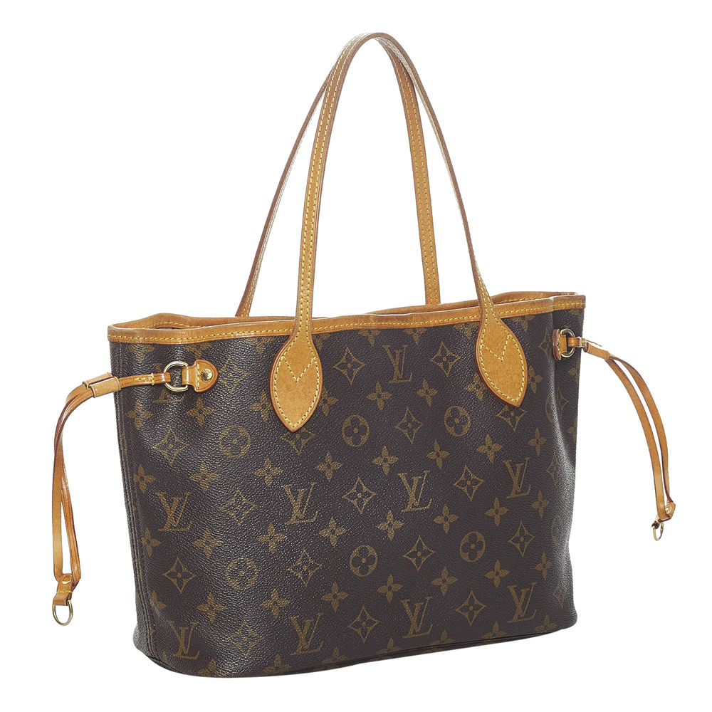 

Louis Vuitton Monogram Canvas Neverfull PM Bag, Brown