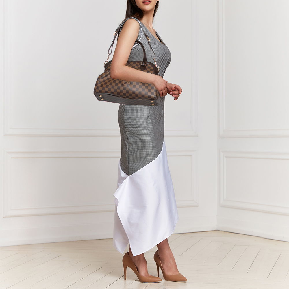 

Louis Vuitton Damier Ebene Canvas Trevi PM Bag, Brown