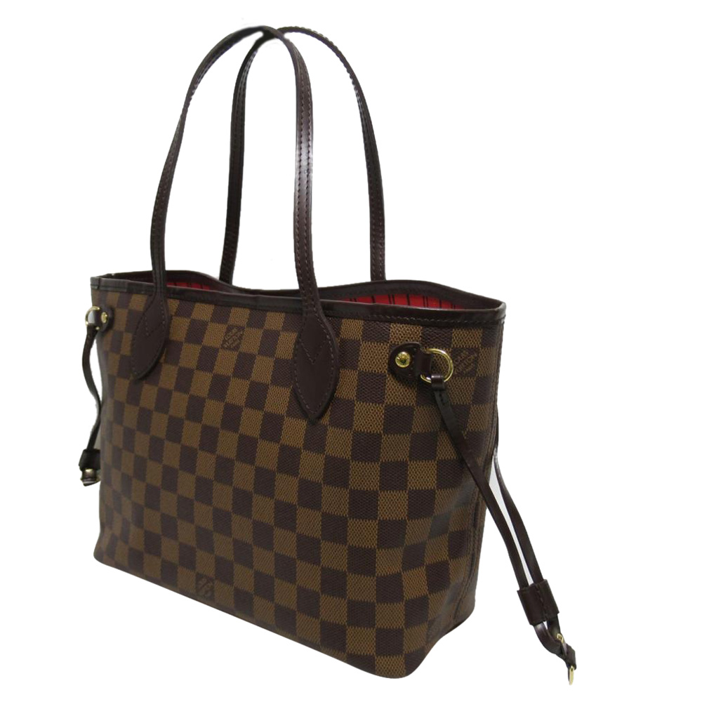 

Louis Vuitton Brown Damier Ebene Neverfull PM
