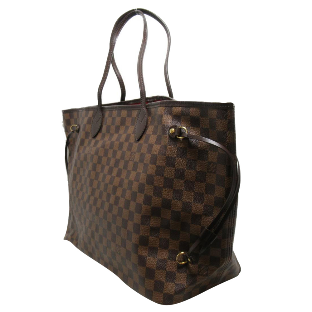 

Louis Vuitton Brown Damier Ebene Neverfull GM