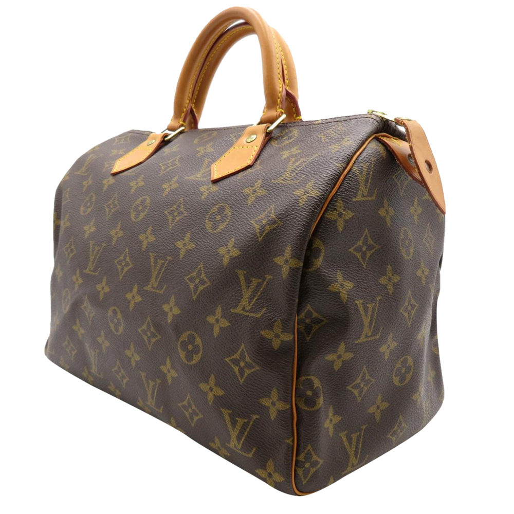 

Louis Vuitton Brown Monogram Canvas Speedy 30 Top Handle Bag