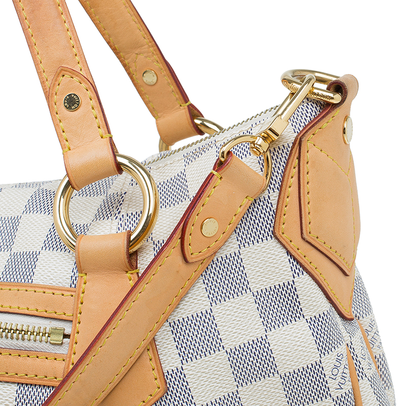 Evora leather handbag Louis Vuitton White in Leather - 31975507