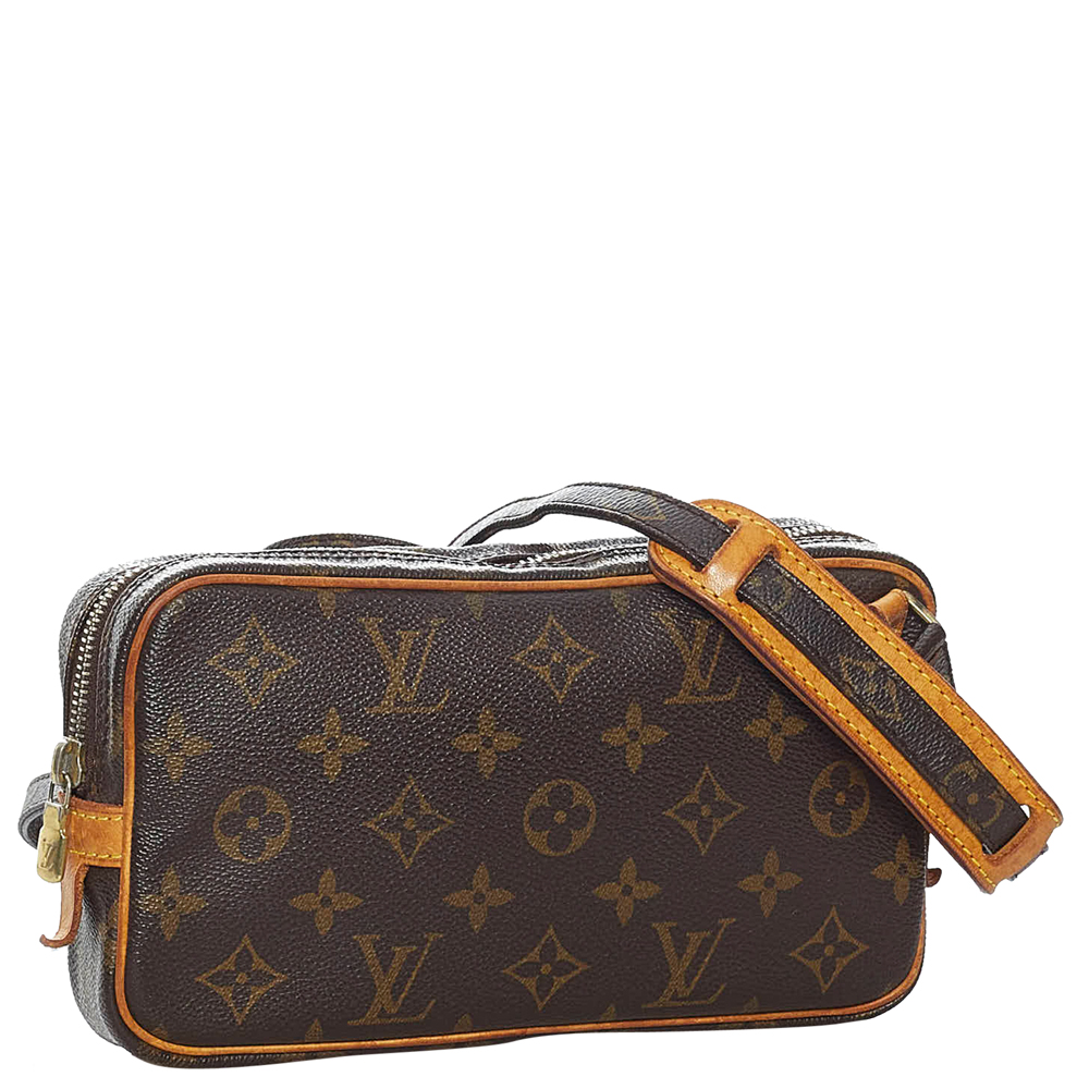 

Louis Vuitton Monogram Canvas Marly Bandouliere Bag, Brown