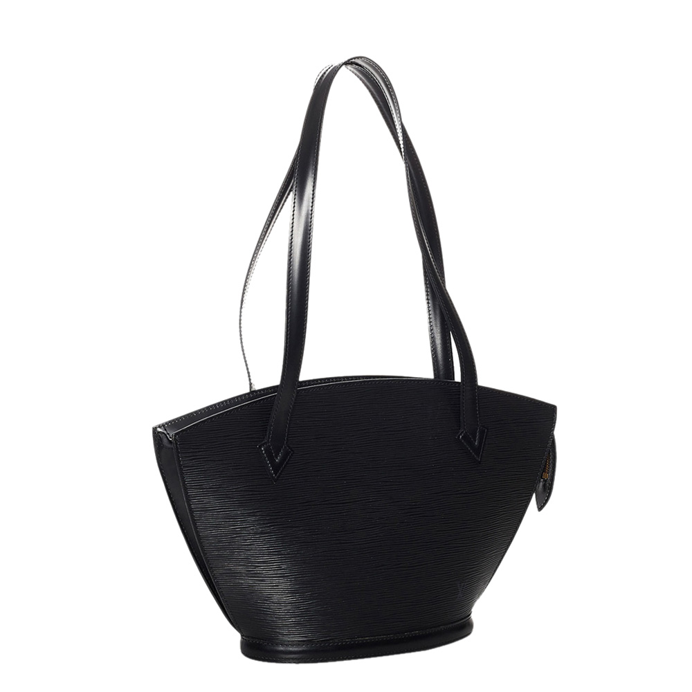 

Louis Vuitton Black Epi Leather Saint Jacques PM Shoulder Bag