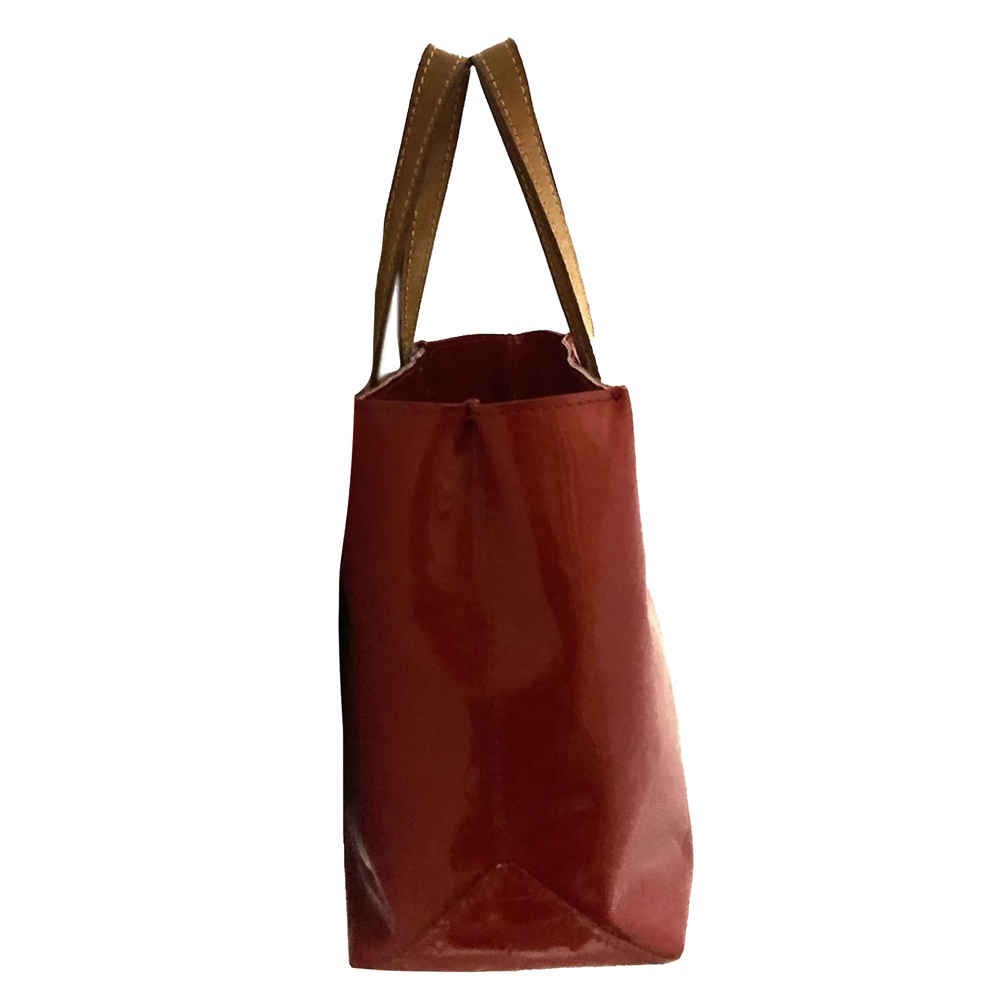

Louis Vuitton Red Monogram Vernis Reade PM Bag