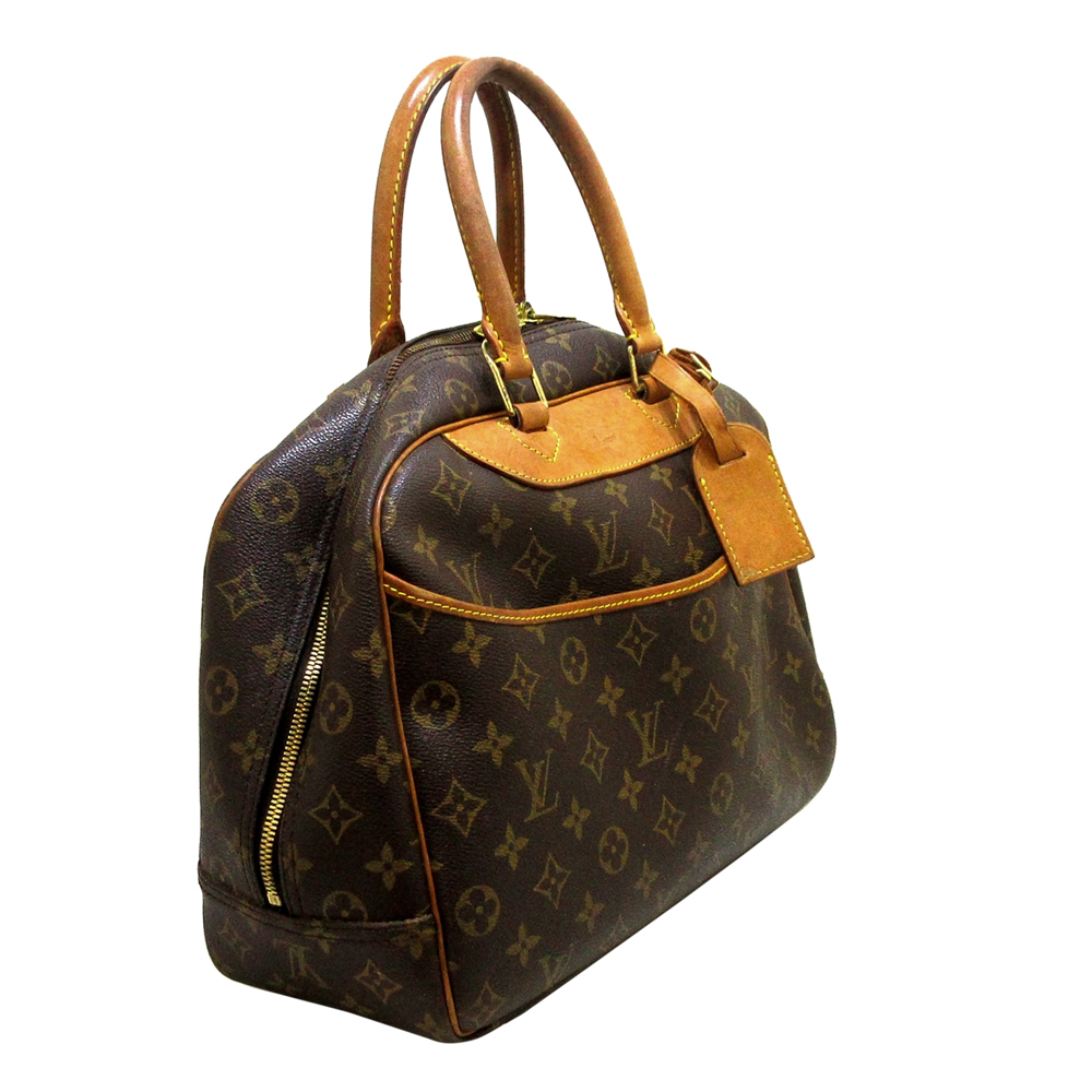 

Louis Vuitton Monogram Canvas Deauville Bag, Brown