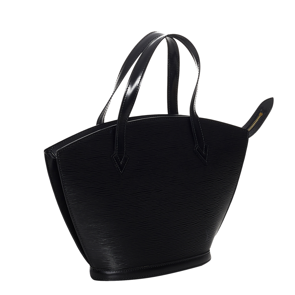 

Louis Vuitton Black Epi Leather Saint Jacques PM Shoulder Bag