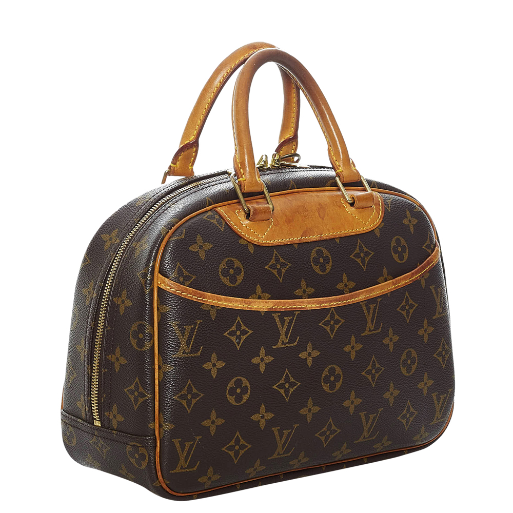 

Louis Vuitton Monogram Canvas Trouville Bag, Brown