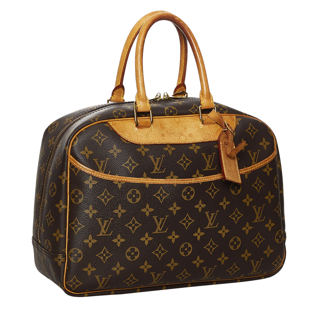 

Louis Vuitton Monogram Canvas Deauville Bag, Brown