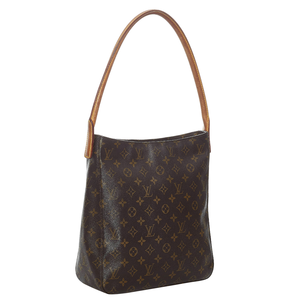 

Louis Vuitton Monogram Canvas Looping GM Bag, Brown