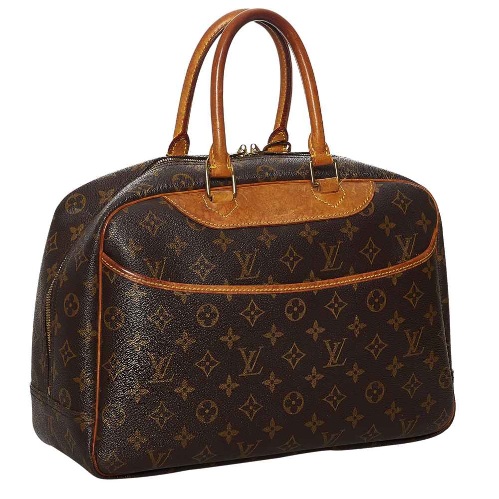 

Louis Vuitton Monogram Canvas Deauville Bag, Brown