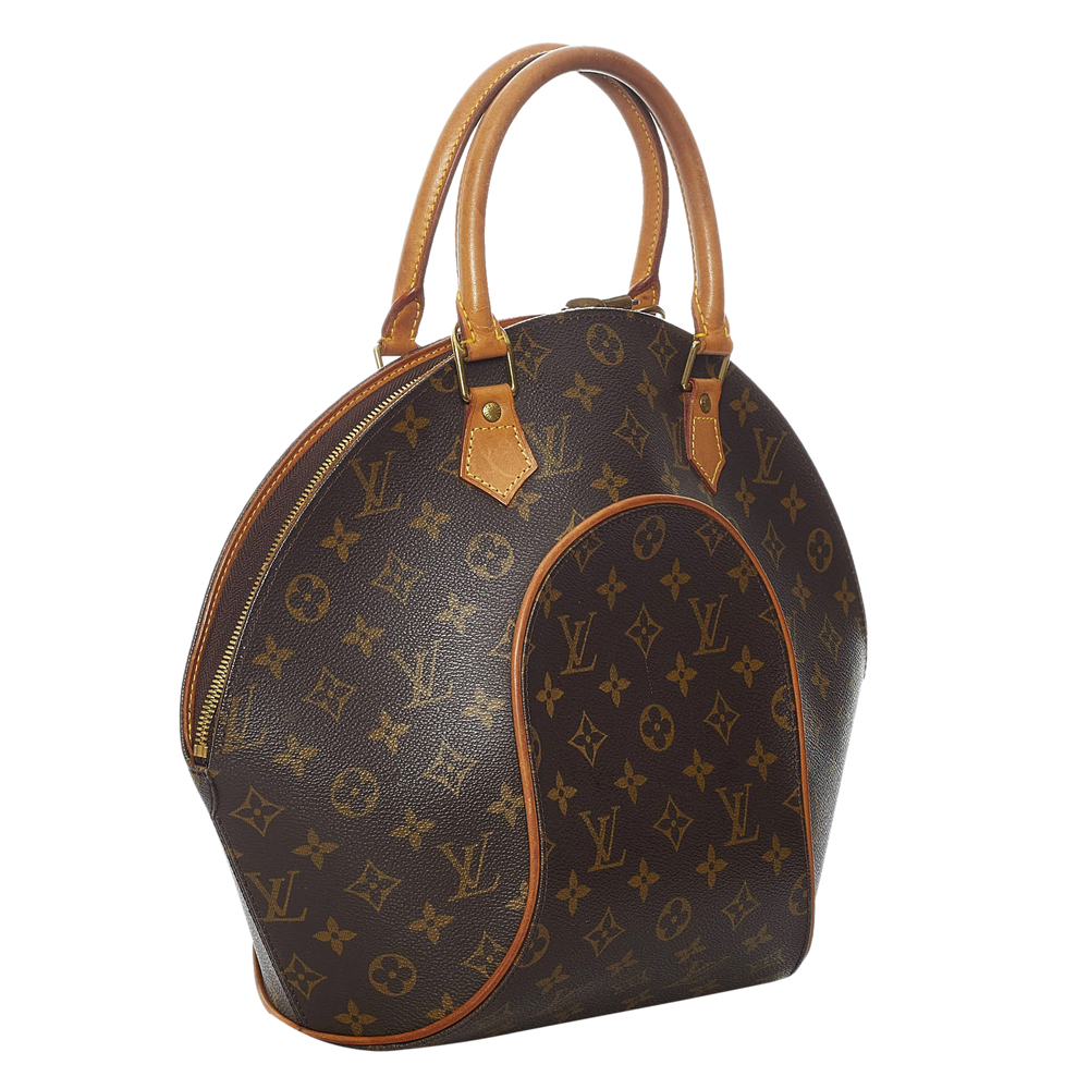 

Louis Vuitton Monogram Canvas Ellipse MM Bag, Brown