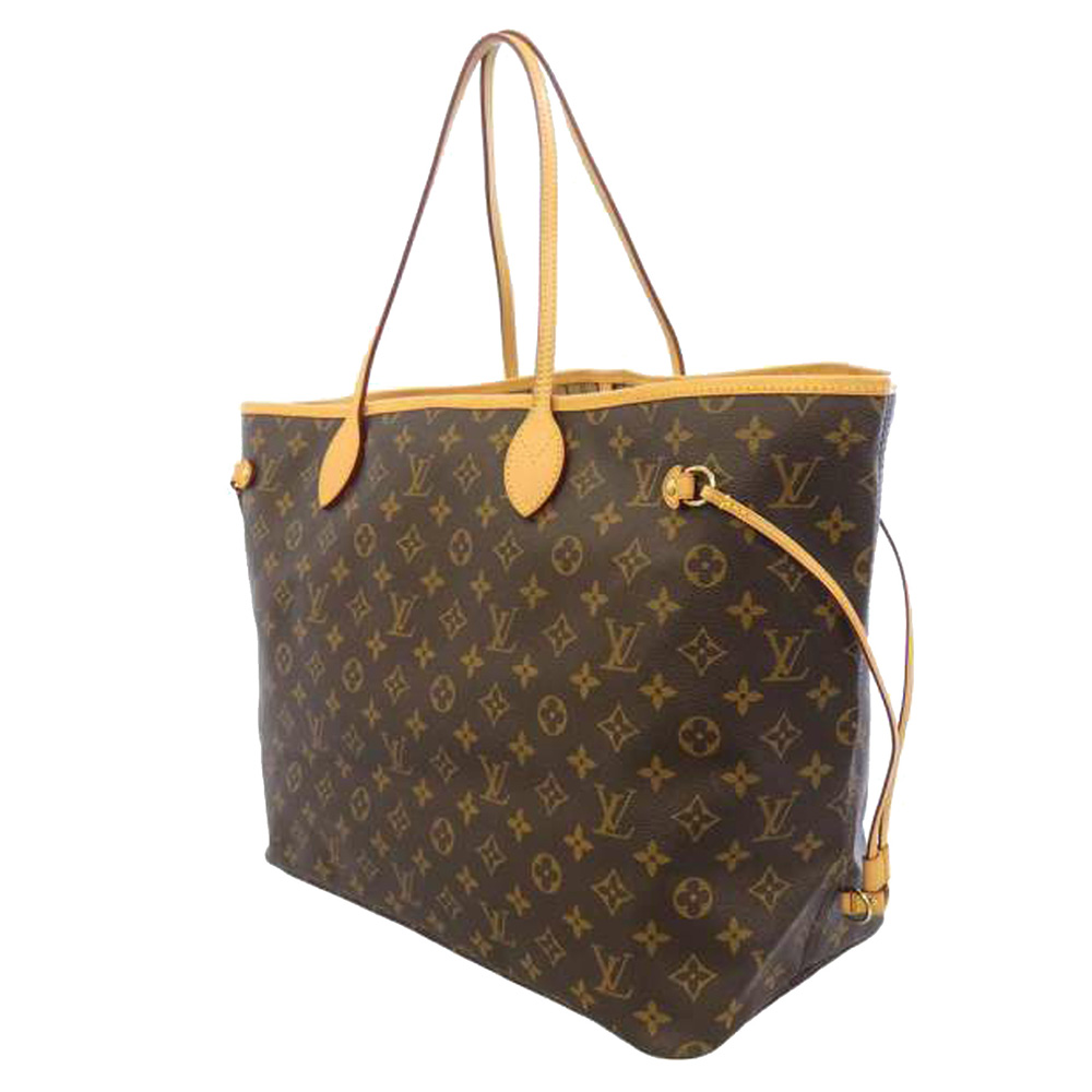 

Louis Vuitton Monogram Canvas Neverfull GM Bag, Brown