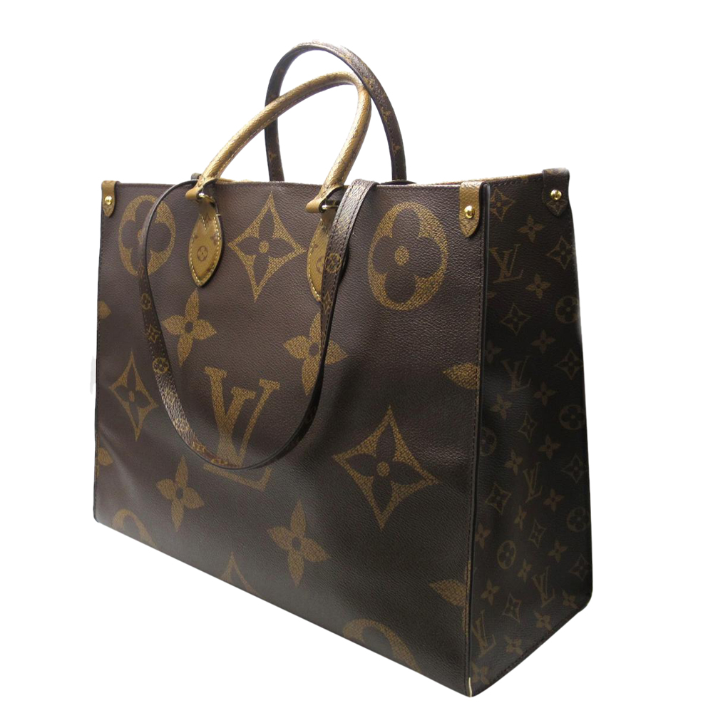 

Louis Vuitton Brown Monogram Giant Reverse OnTheGo GM
