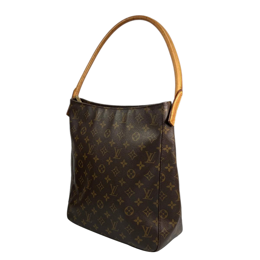 

Louis Vuitton Brown Monogram Coated Canvas Looping GM Shoulder Bag