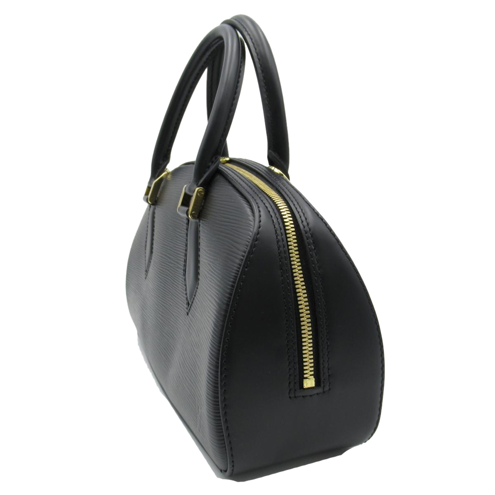 

Louis Vuitton Black Epi Leather Jasmin Satchel Bag