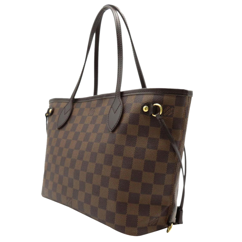 

Louis Vuitton Brown Damier Ebene Coated Canvas Neverfull PM Tote Bag