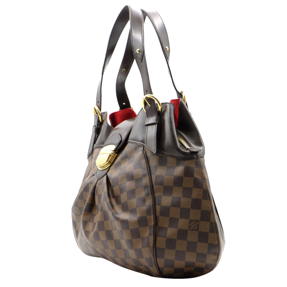 

Louis Vuitton Brown Damier Ebene Coated Canvas Sistina GM Shoulder Bag