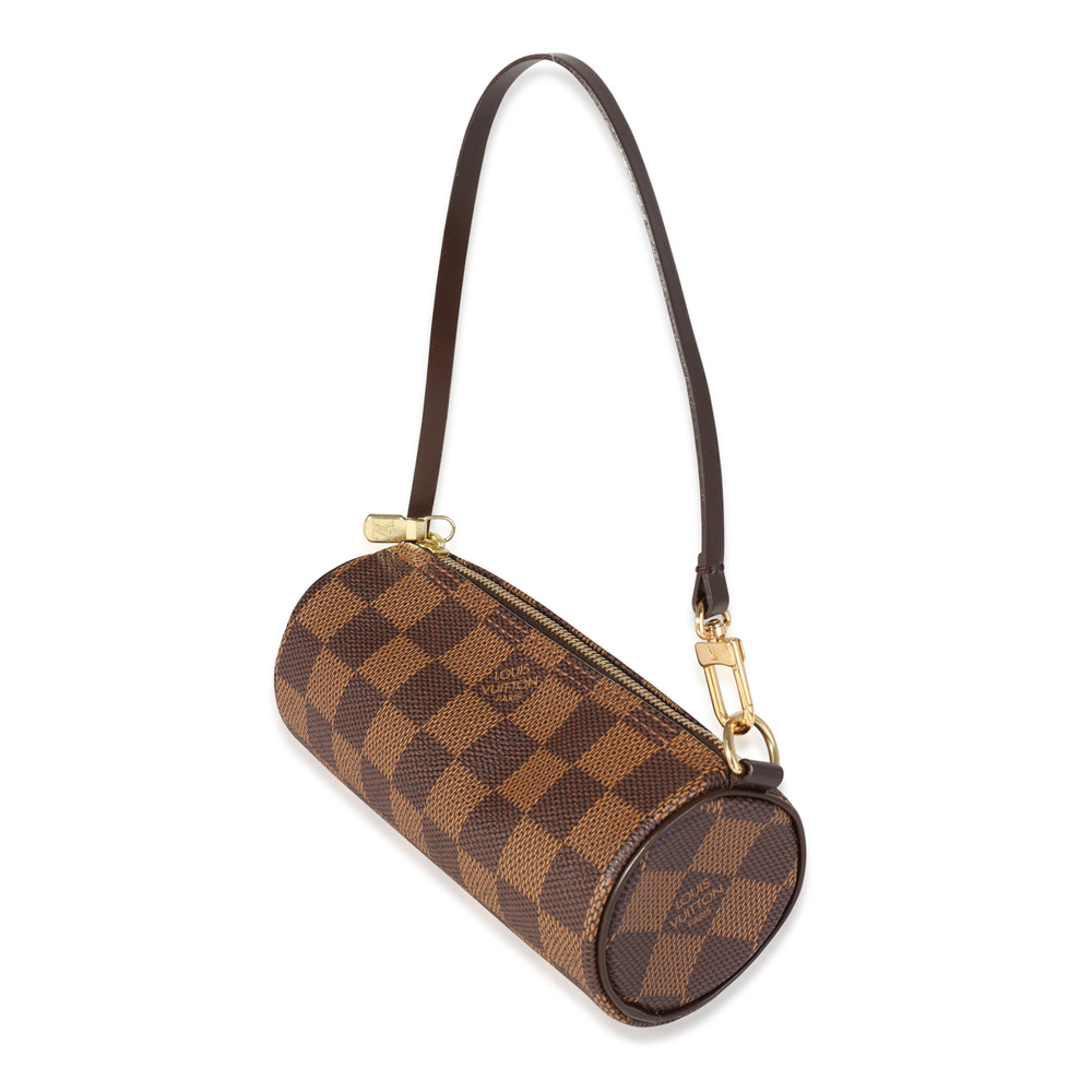 

Louis Vuitton Damier Ebene Canvas Mini Papillon Pochette Bag, Brown