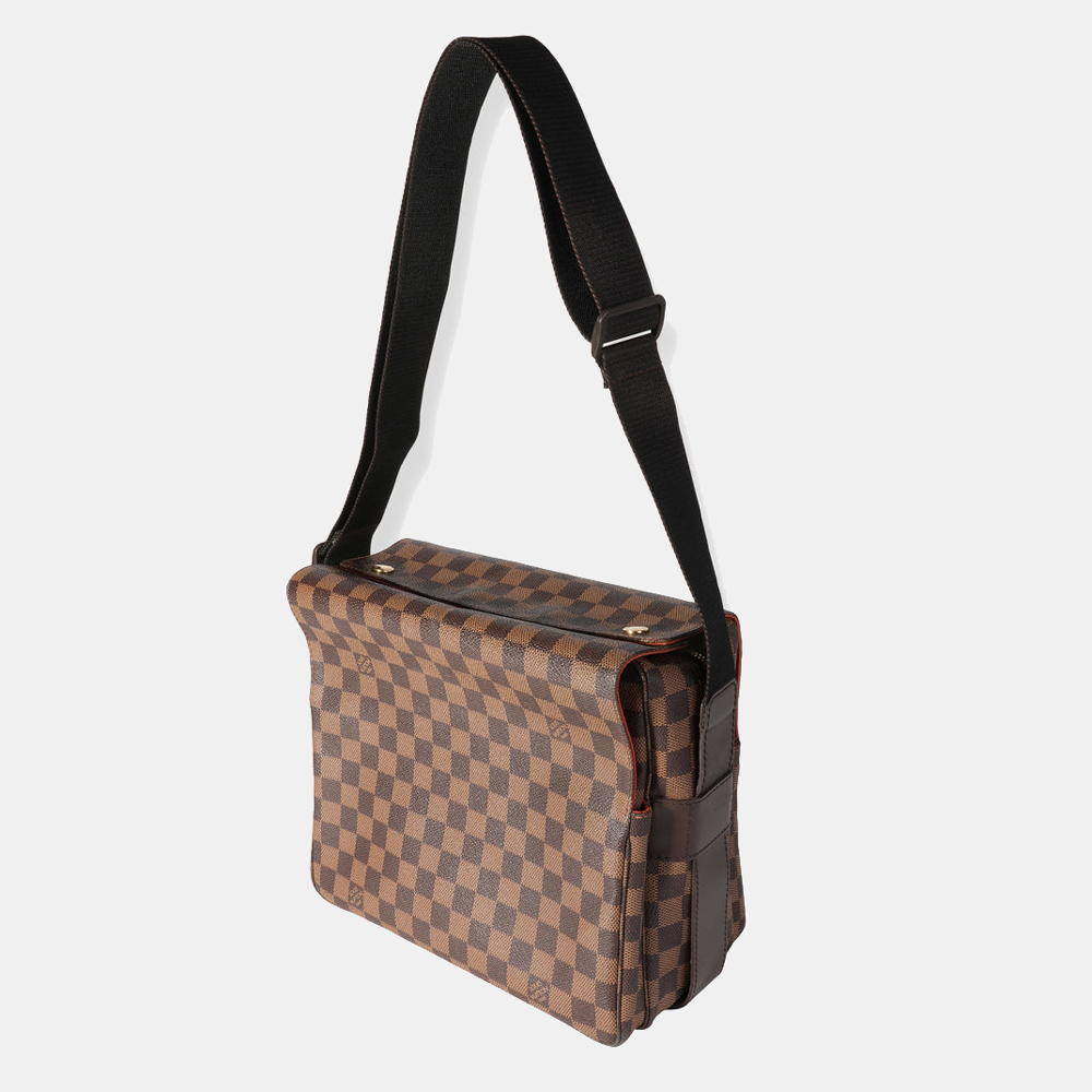 

Louis Vuitton Brown Damier Ebene Canvas Naviglio Messenger Bag