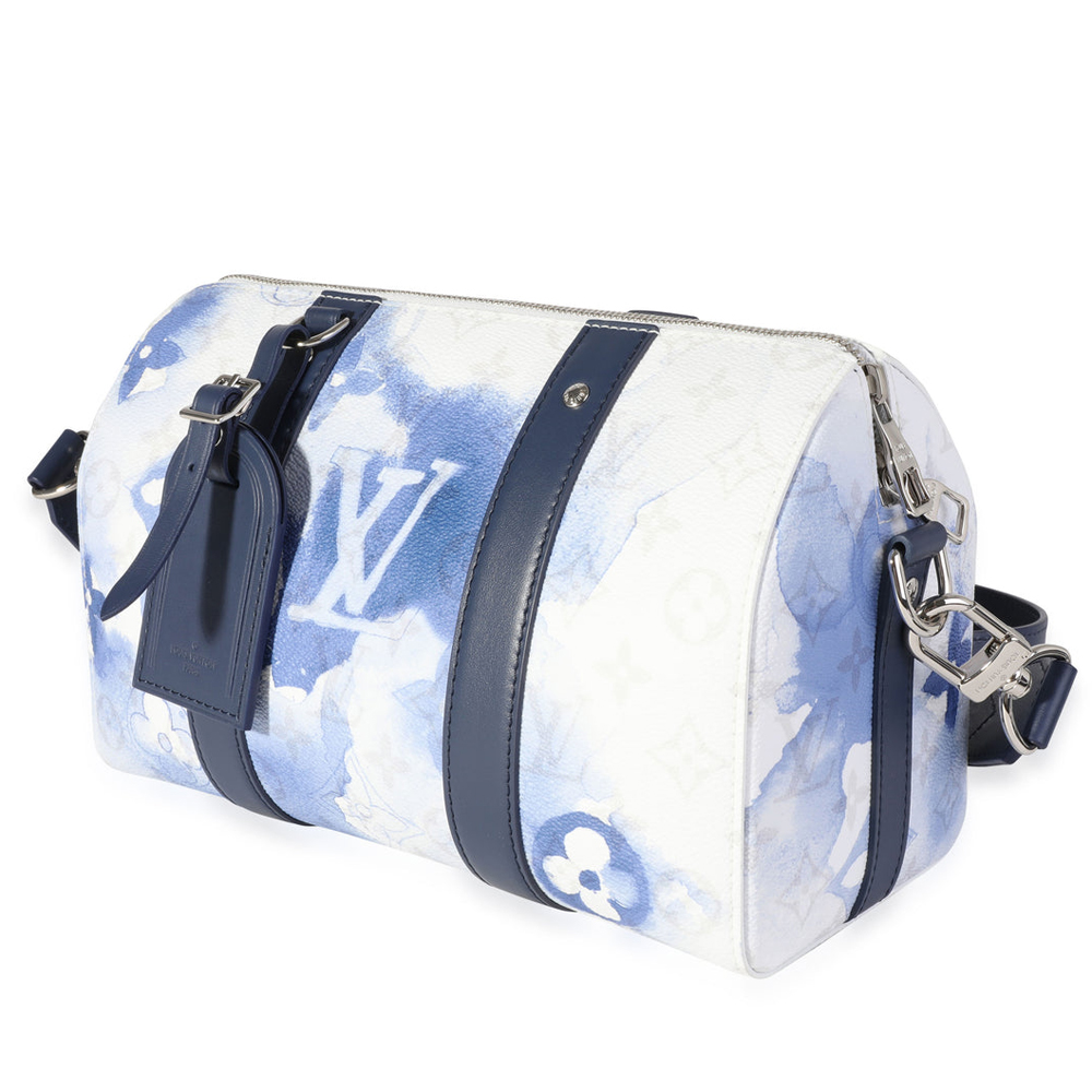 

Louis Vuitton Monogram Watercolor Canvas City (2021) Keepall Bag, Blue