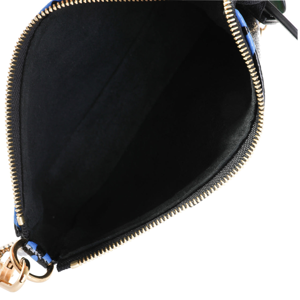 

Louis Vuitton Black/Blue Monogram Canvas Mini Pochette Accessoires Bag
