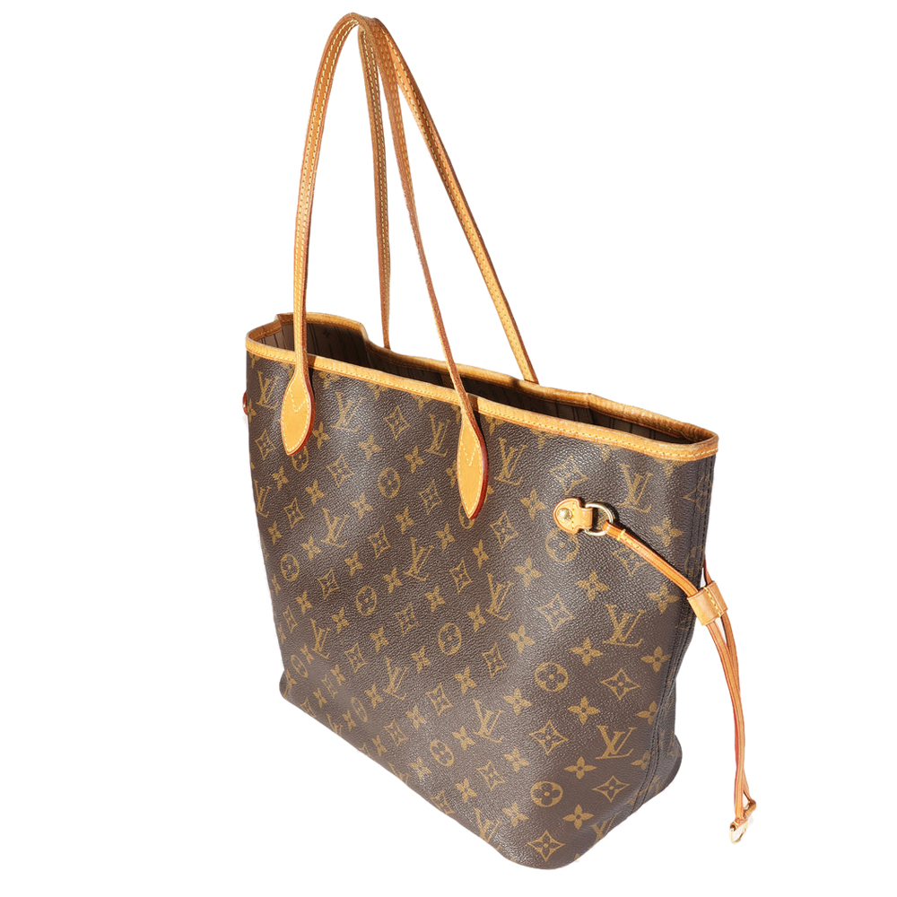 

Louis Vuitton Monogram Canvas Neverfull MM Bag, Brown
