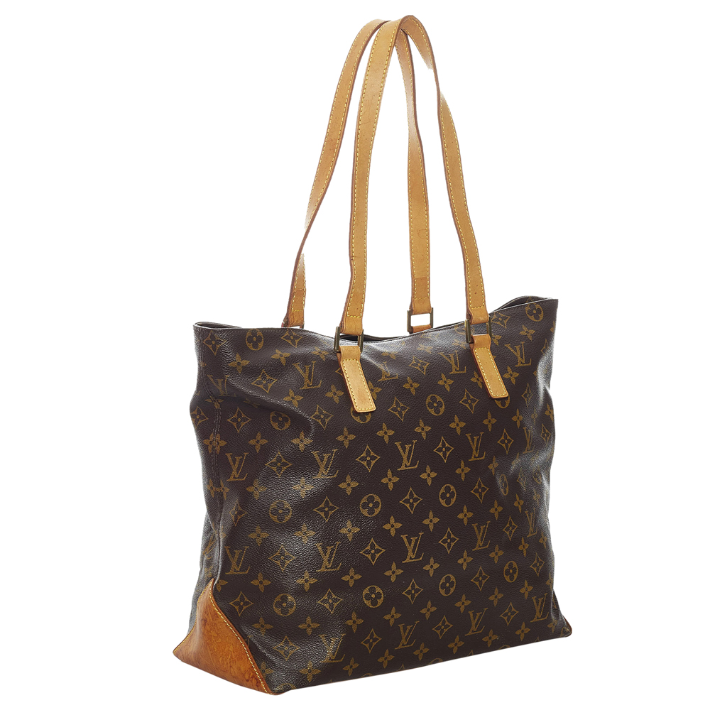 

Louis Vuitton Monogram Canvas Cabas Mezzo Bag, Brown