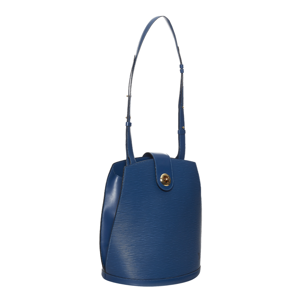 

Louis Vuitton Blue Epi Leather Cluny Shoulder Bag