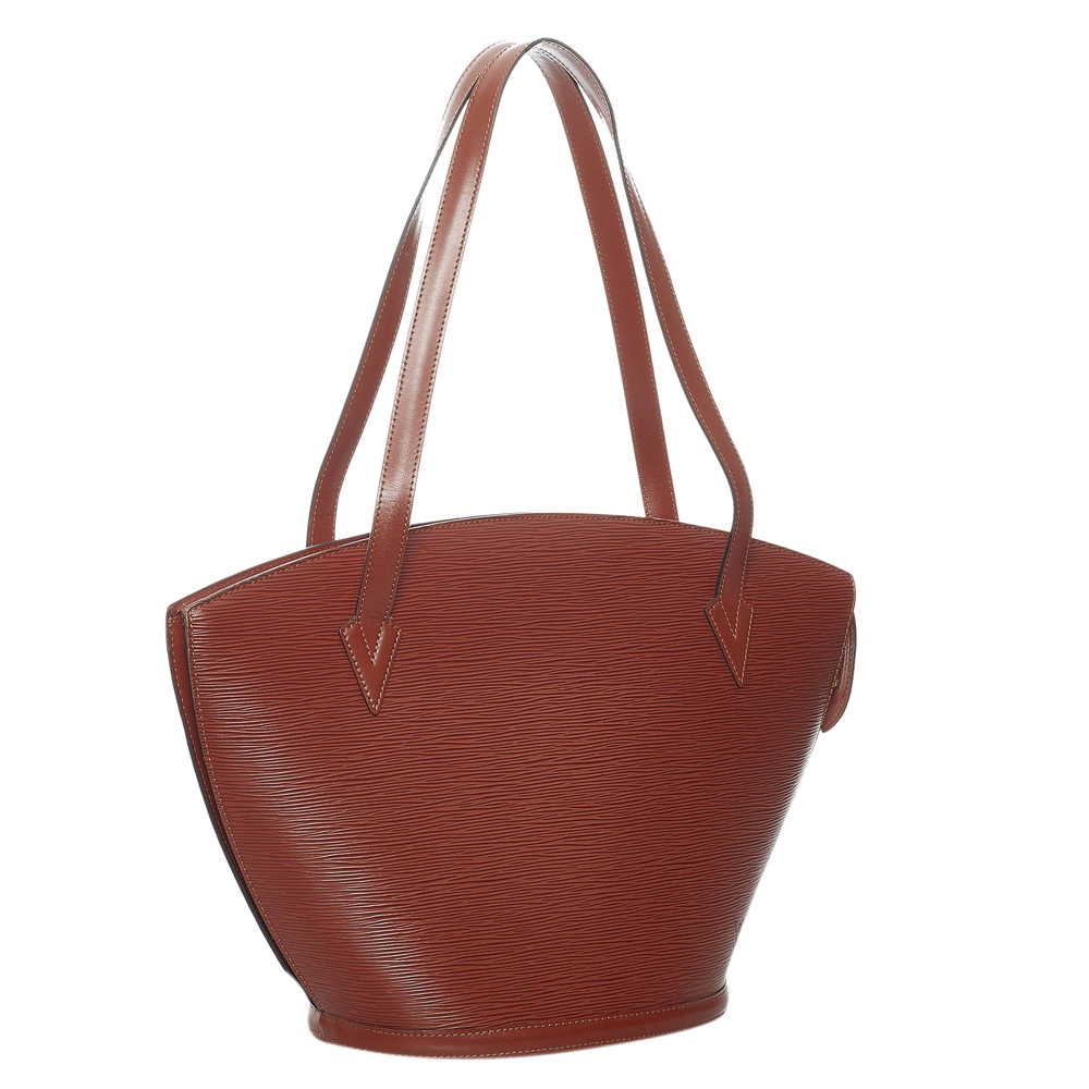 

Louis Vuitton Brown Epi Leather Saint Jacques PM Shoulder Bag