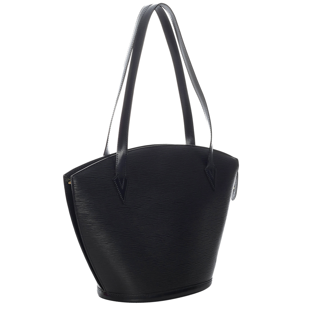 

Louis Vuitton Black Epi Leather Saint Jacques PM Shoulder Bag