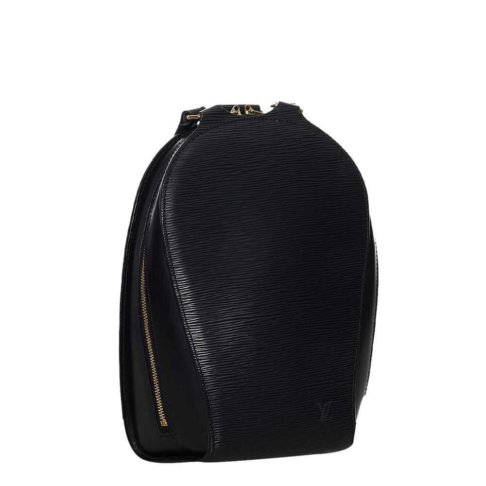 

Louis Vuitton Black Epi Leather Mabillon Backpack