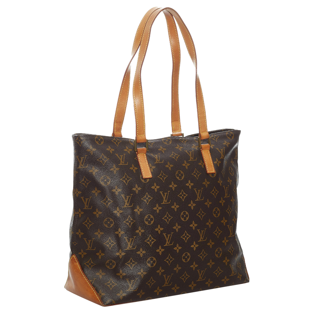 

Louis Vuitton Monogram Canvas Cabas Mezzo Bag, Brown