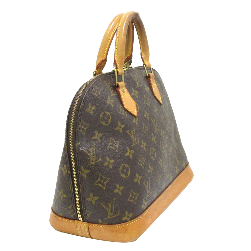 

Louis Vuitton Monogram Canvas Alma PM Bag, Brown