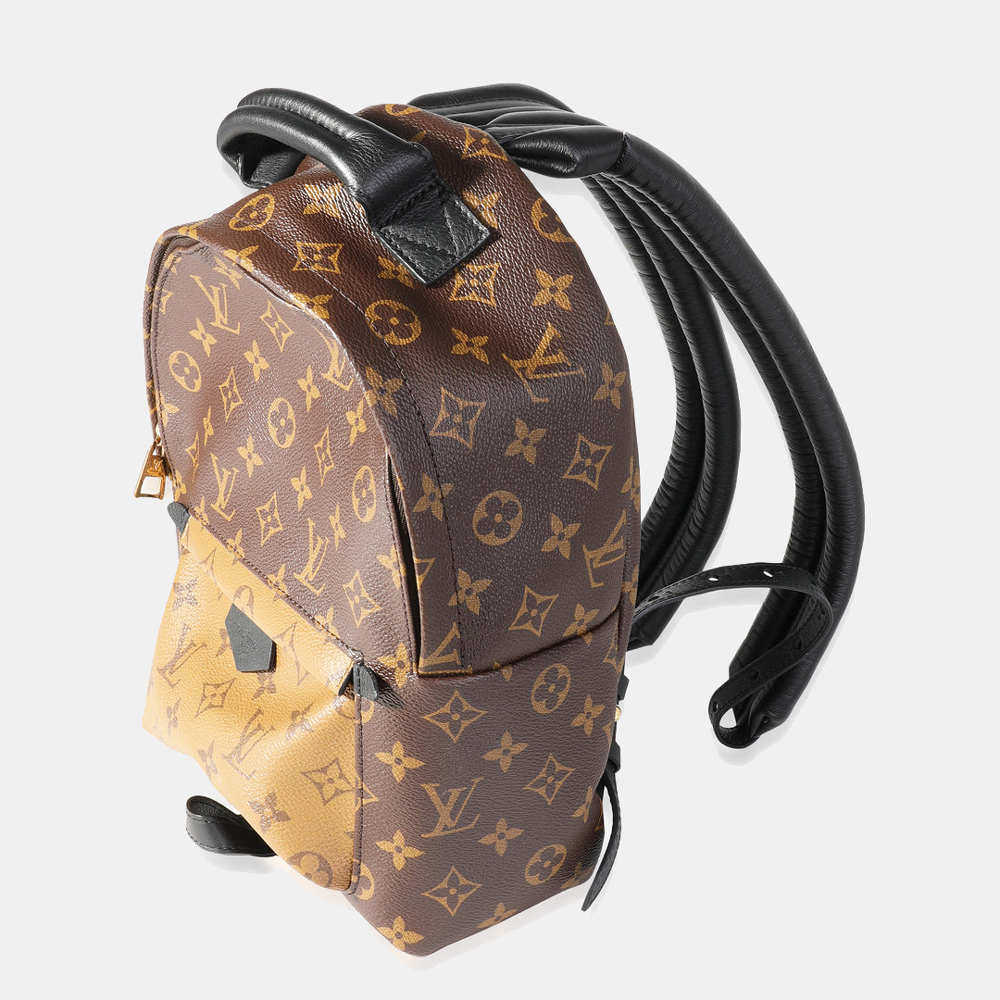 

Louis Vuitton Brown Monogram Canvas Reverse Palm Springs PM Backpack