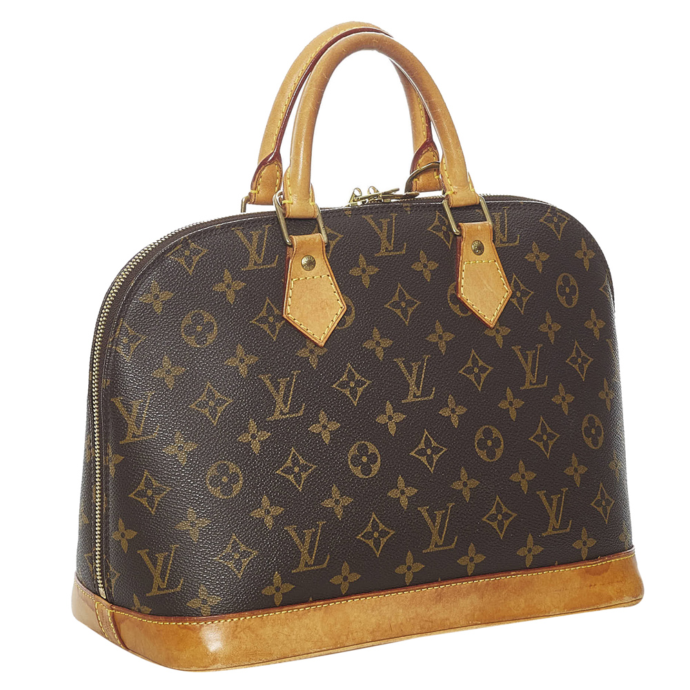 

Louis Vuitton Monogram Canvas Alma PM Bag, Brown