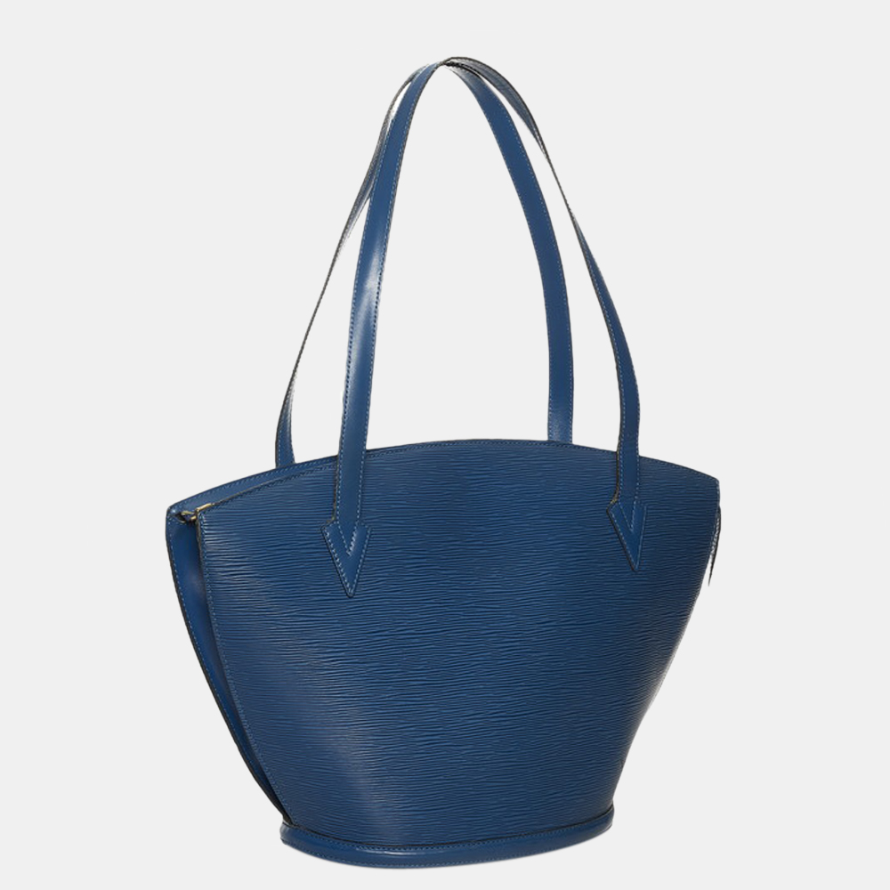 

Louis Vuitton Blue Epi Leather Saint Jacques PM Shoulder Bag