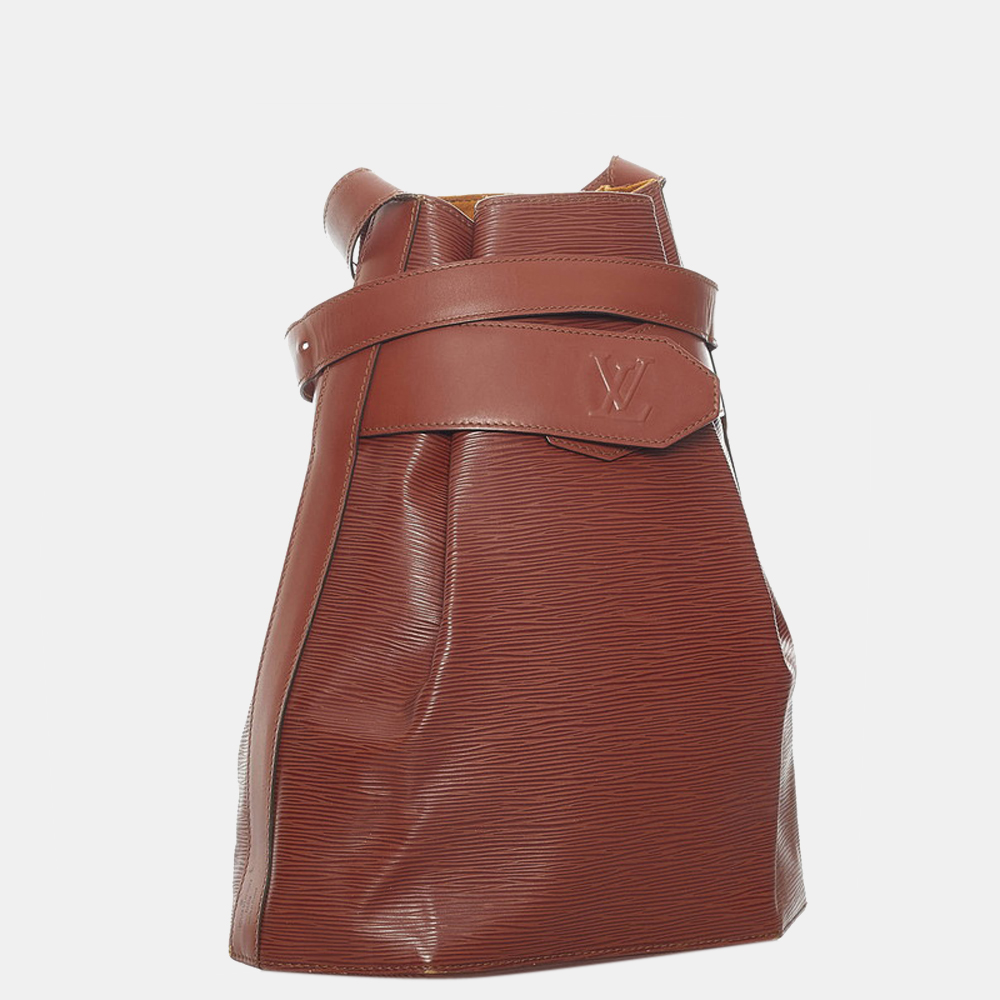 

Louis Vuitton Brown Epi Leather Sac De Paule Shoulder Bag