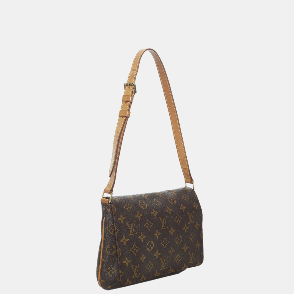 

Louis Vuitton Brown Monogram Coated Canvas Musette Tango Shoulder Bag