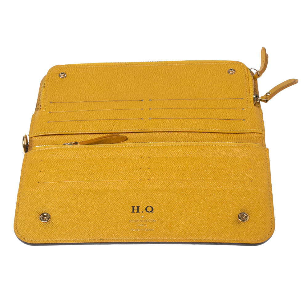 

Louis Vuitton Safran Monogram Canvas Insolite Wallet, Yellow