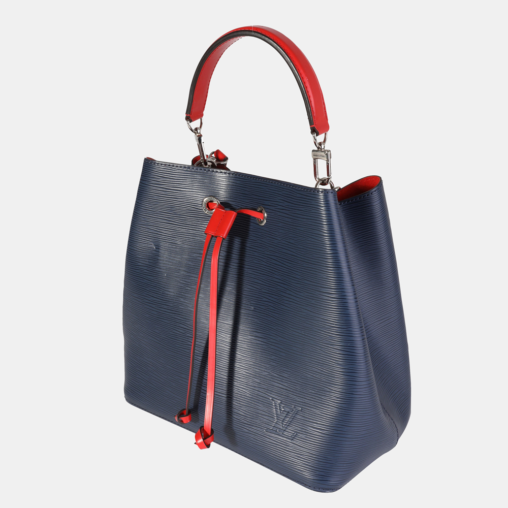 

Louis Vuitton Blue/red Epi leather Neonoe Bag