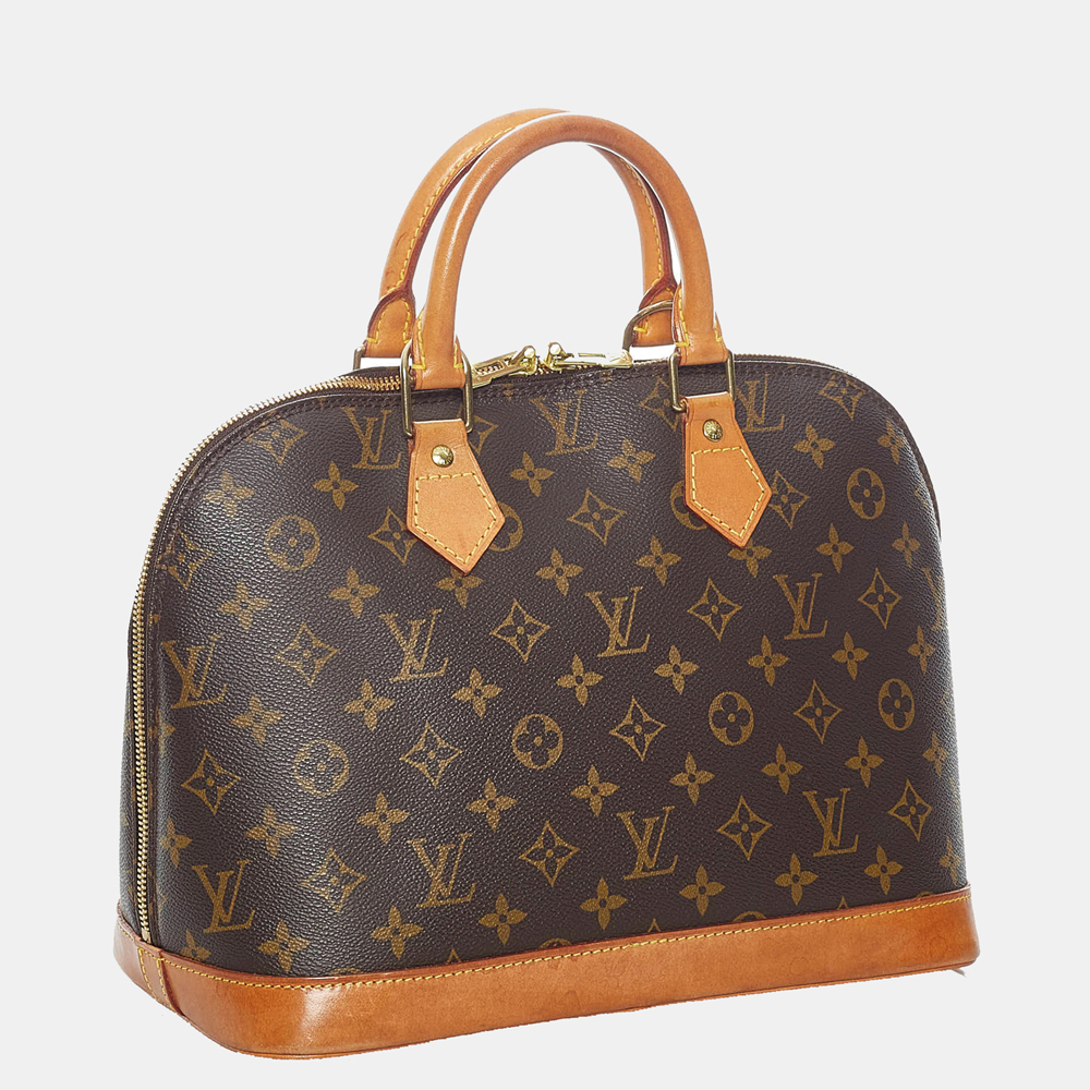 

Louis Vuitton Brown Monogram Alma PM